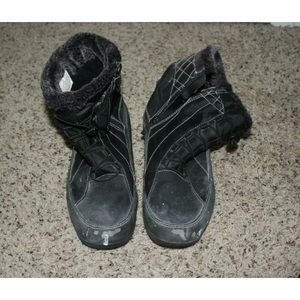 Well worn women's boots